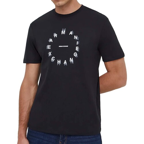 Abbigliamento Uomo T-shirt & Polo EAX T-Shirt Nero