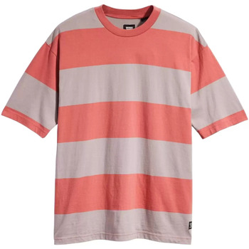 Abbigliamento Uomo T-shirt & Polo Levi's t-shirt a righe Rosso