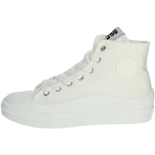 Scarpe Donna Sneakers alte Refresh 170676 Bianco