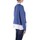 Abbigliamento Donna T-shirts a maniche lunghe Semicouture Y4SB13 Blu