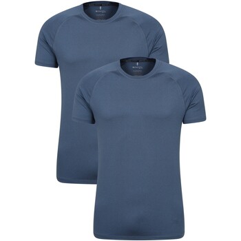 Abbigliamento Uomo T-shirts a maniche lunghe Mountain Warehouse Agra Blu