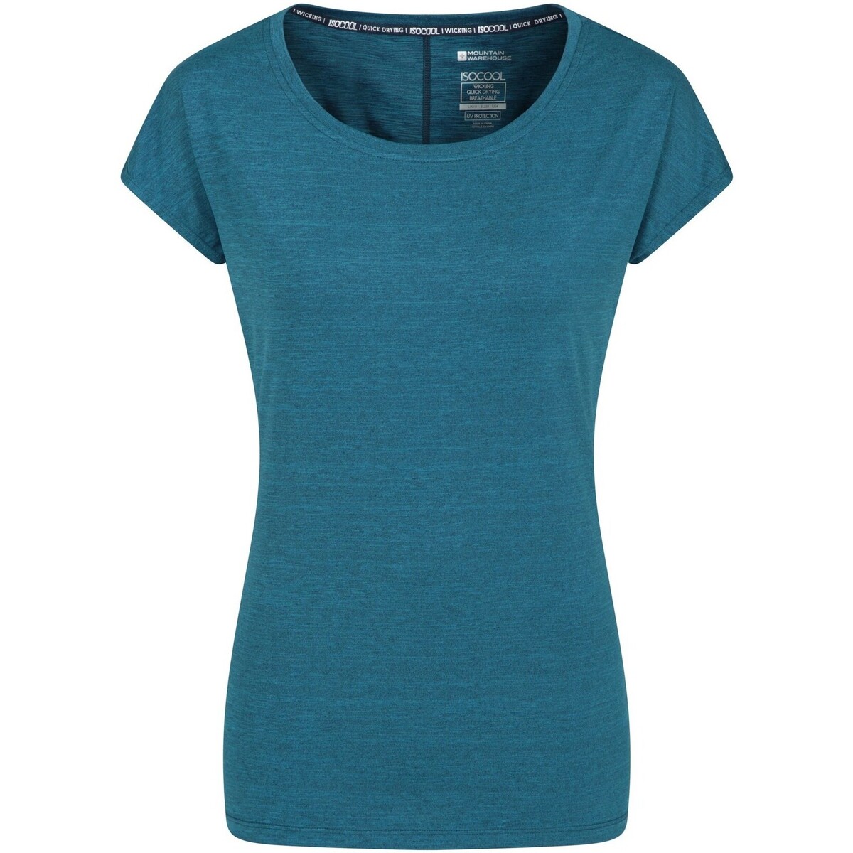 Abbigliamento Donna T-shirts a maniche lunghe Mountain Warehouse Dynamic Panna Blu