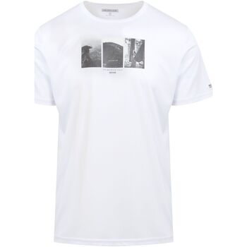 Abbigliamento Uomo T-shirts a maniche lunghe Regatta Fingal VIII Bianco