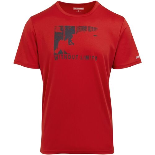 Abbigliamento Uomo T-shirts a maniche lunghe Regatta Fingal VIII Rosso