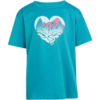 Abbigliamento Unisex bambino T-shirt maniche corte Regatta Alvardo VIII Blu