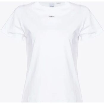 Abbigliamento Donna T-shirt & Polo Pinko BASICO 100373 A1N8-Z04 Bianco