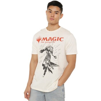 Abbigliamento Uomo T-shirts a maniche lunghe Magic The Gathering TV2884 Beige