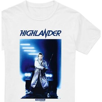 Abbigliamento Uomo T-shirts a maniche lunghe Highlander TV2913 Bianco