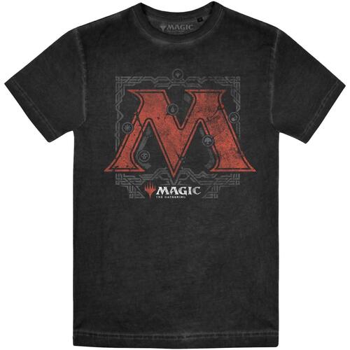 Abbigliamento Uomo T-shirts a maniche lunghe Magic The Gathering Celtic Nero