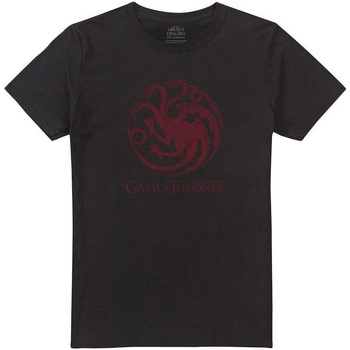 Abbigliamento Uomo T-shirts a maniche lunghe Game Of Thrones TV2935 Nero