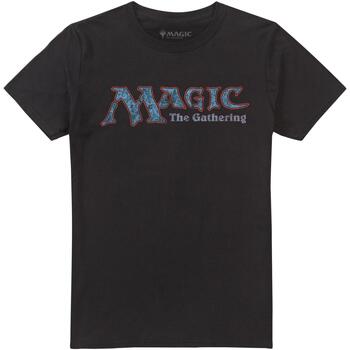 Abbigliamento Uomo T-shirts a maniche lunghe Magic The Gathering TV3009 Nero