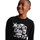 Abbigliamento Bambino T-shirts a maniche lunghe Calvin Klein Jeans INST. GRID GRAPHIC SWEATER Nero