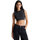 Abbigliamento Donna Top / T-shirt senza maniche Calvin Klein Jeans AOP CROPPED TANK TOP Nero