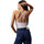 Abbigliamento Donna Top / T-shirt senza maniche Calvin Klein Jeans LOGO ELASTIC STRAPPY TOP Bianco