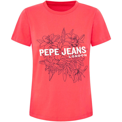 Abbigliamento Donna T-shirt & Polo Pepe jeans PL505733 Rosso