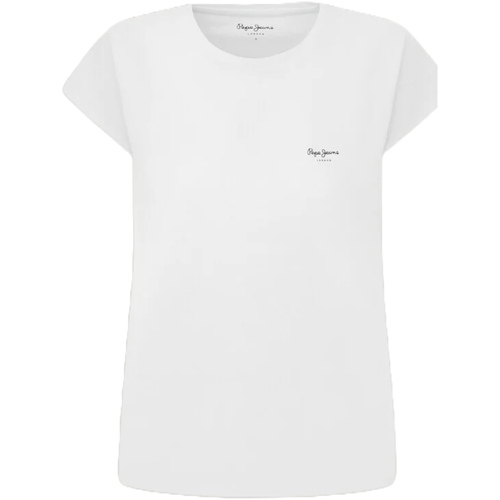 Abbigliamento Donna T-shirt & Polo Pepe jeans PL505853 Bianco