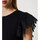 Abbigliamento Donna T-shirt & Polo Twin Set T-SHIRT CON MANICHE IN MACRAME Nero