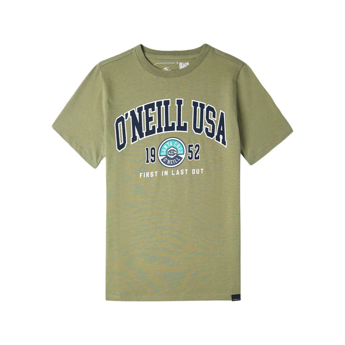 Abbigliamento Bambino T-shirt & Polo O'neill 4850053-16011 Verde