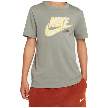 Abbigliamento Bambino T-shirt maniche corte Nike 86L823 Grigio