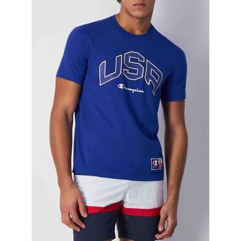 Abbigliamento Uomo T-shirt maniche corte Champion 219747 Blu