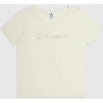 Abbigliamento Donna T-shirt maniche corte Champion 117278 Giallo