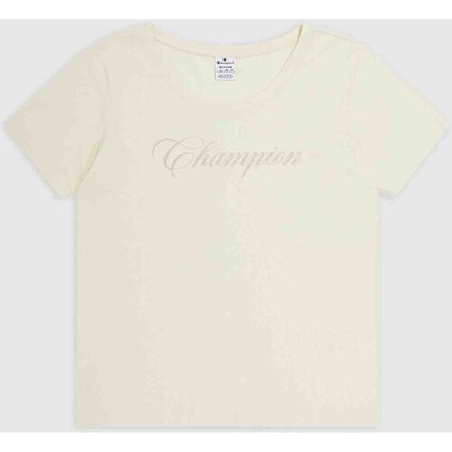 Abbigliamento Donna T-shirt maniche corte Champion 117278 Giallo