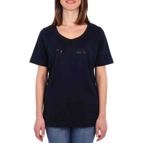 Abbigliamento Donna T-shirt maniche corte Champion 117278 Blu