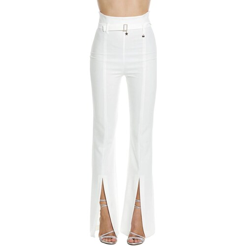 Abbigliamento Donna Pantaloni 5 tasche Relish PIETERSITE Bianco