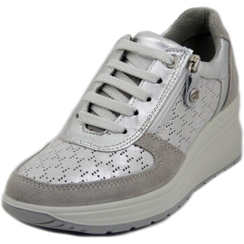 Image of Sneakers Imac Sneakers Donna in Pelle, lacci e zip, 555740