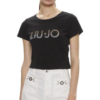Abbigliamento Donna T-shirt & Polo Liu Jo T SHIRT ES24LJ43 Nero