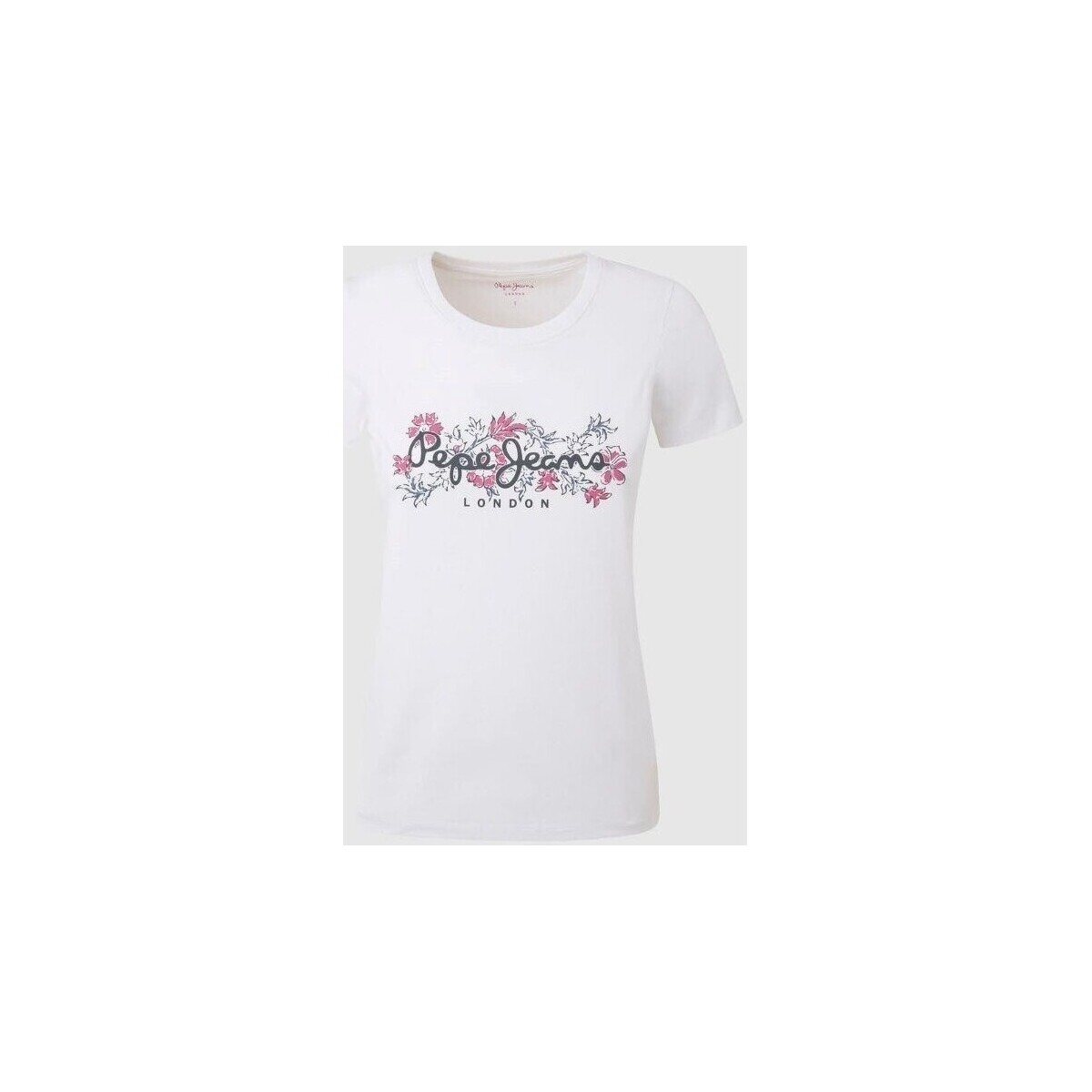 Abbigliamento Donna T-shirt & Polo Pepe jeans PL505834 KORINA Bianco
