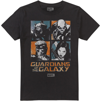 Abbigliamento Uomo T-shirts a maniche lunghe Guardians Of The Galaxy TV2187 Nero