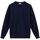 Abbigliamento Uomo Maglioni Woolrich Maglia Logo Uomo Melton Blue Blu