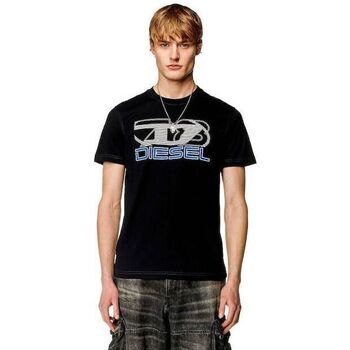 Abbigliamento Uomo T-shirt & Polo Diesel A12502 0GRAI T-DIEGORK74-9XX Nero