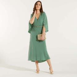 Abbigliamento Donna Vestiti Max Mara abito elegante con applicazioni salvia Verde