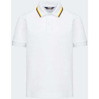 Abbigliamento Bambino T-shirt & Polo K-Way  Bianco