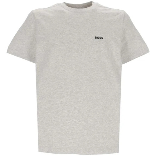 Abbigliamento Uomo T-shirt maniche corte BOSS essential Grigio