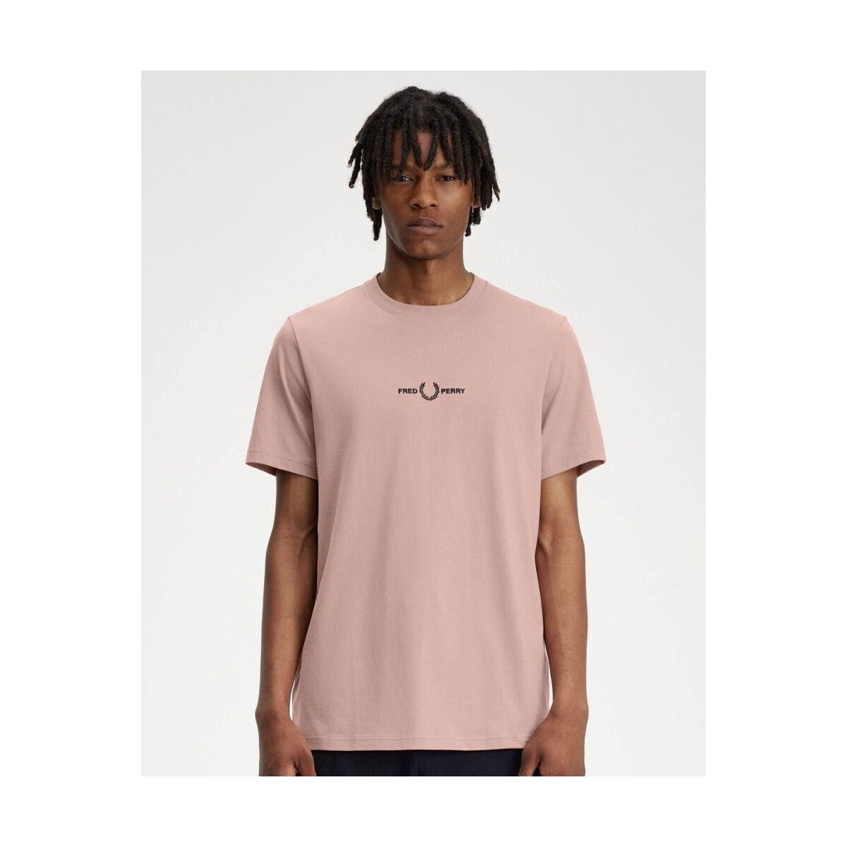 Abbigliamento Uomo T-shirt maniche corte Fred Perry M4580 Rosa