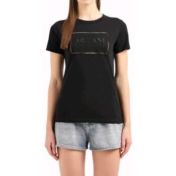 Abbigliamento Donna Top / T-shirt senza maniche EAX 3DYT59 YJ3RZ Nero