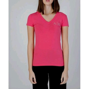 Abbigliamento Donna Top / T-shirt senza maniche EAX 3DYT62 YJCTZ Rosa
