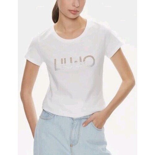Abbigliamento Donna Top / T-shirt senza maniche Liu Jo VA4216JS923 Bianco