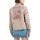 Abbigliamento Donna T-shirt & Polo Replay Overshirt Con Stampa Sand Multicolor Beige