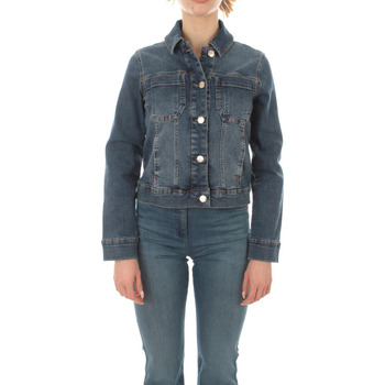 Abbigliamento Donna Giacche in jeans Emme Marella ATRMPN-44428 Blu
