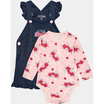 Abbigliamento Bambina Completo Guess A3BG06K83S0 2000000386775 Rosa