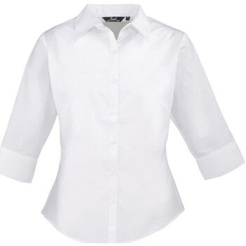 Abbigliamento Donna Camicie Premier PR305 Bianco