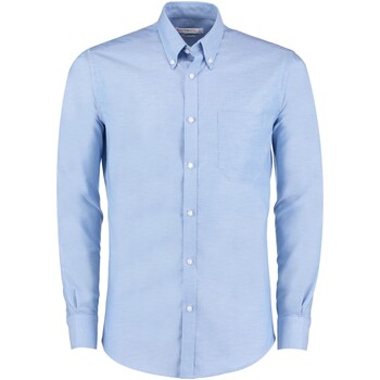 Abbigliamento Uomo Camicie maniche lunghe Kustom Kit K184 Blu
