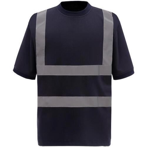 Abbigliamento Uomo T-shirt maniche corte Yoko YK025 Blu