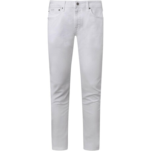 Abbigliamento Uomo Jeans slim Pepe jeans VAQUERO BLANCO HOMBRE SLIM FIT   PM207388TA22 Bianco