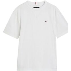 Abbigliamento Bambino T-shirt maniche corte Tommy Hilfiger ESSENTIAL TEE S/S Bianco