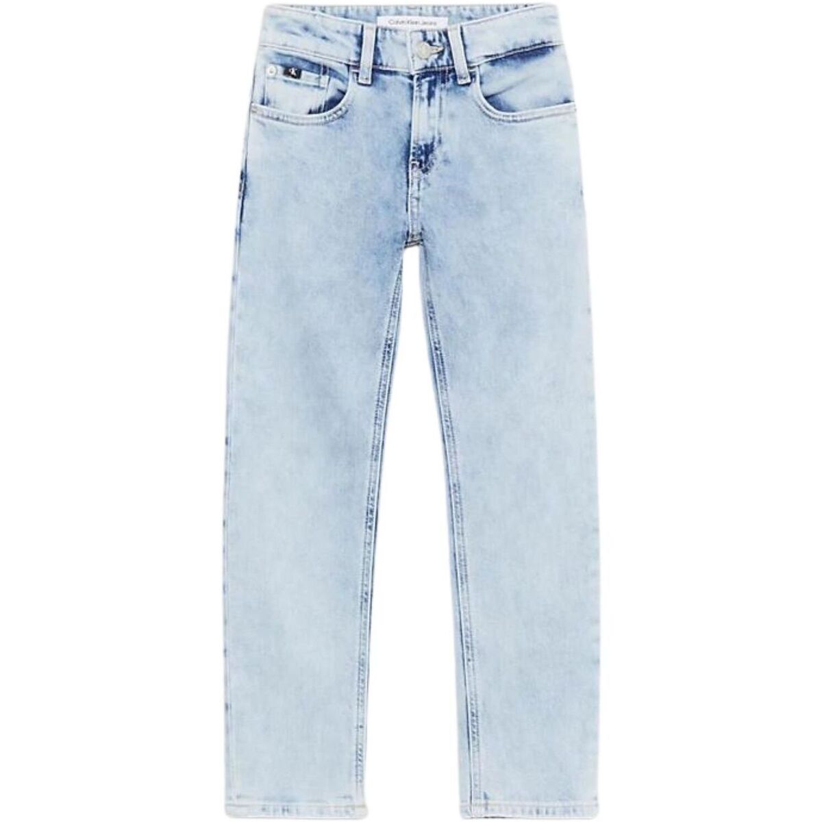 Abbigliamento Bambino Jeans slim Calvin Klein Jeans REG STRAIGHT Blu